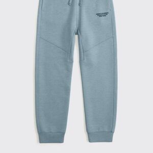 Abercrombie Kids Boys YPB Neoknit Joggers Gray Teal Size 17/18 Athletic Pants